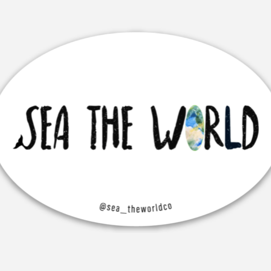 Classic Sea The World Sticker